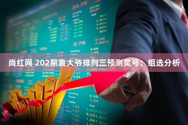 尚红网 202期袁大爷排列三预测奖号：组选分析