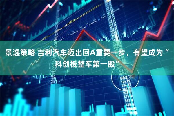 景逸策略 吉利汽车迈出回A重要一步，有望成为“科创板整车第一股”